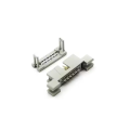 Encabezado de caja de tipos de tono de 2.54 mm Lacth de metal