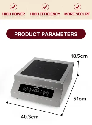 GZkitchen 5000W Commercial Induction Cooker