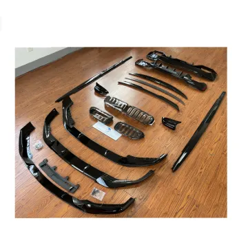 ABS Plastic MP Style Aero Kit for BMW G30 PRE LCI Bumper Side Skirt Front Lip Splitter Rear Diffuser