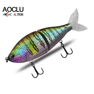 AOCLU Jointed Hard Bait Jerkbait - Deep Sea Fishing Lure, 145mm, 57g, Lipless, Slow Sinking Swimbait