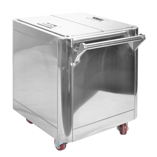 Flour Cart Flour storage trolley with universal wheels Supplier