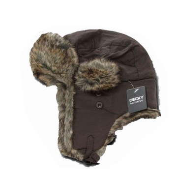 Wholesale Custom Faux Fur Trapper Russian Ushanka Hat