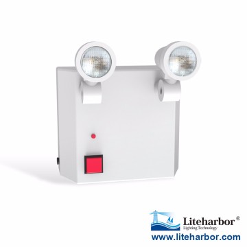 UL Listed 5W 10W 15W Double Head PC Thermoplastic ABS Material Wall Mounted LED Emergency Lights
