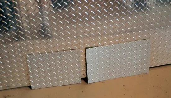 thin aluminum diamond plate for building