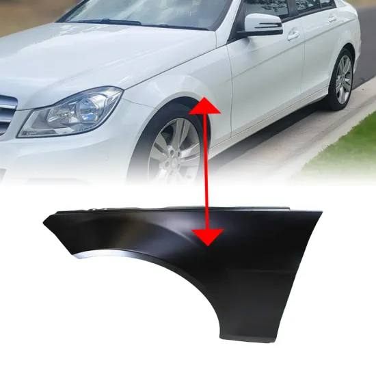2007-2014 Mercedes-Benz C-Class W204 Front Fender Aluminium - Driver/Passenger Side