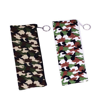 Pencil Case with Camouflage Printing, Customized Designs are Accepted