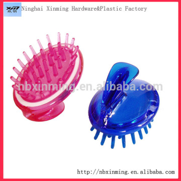 Plastic head massager brush