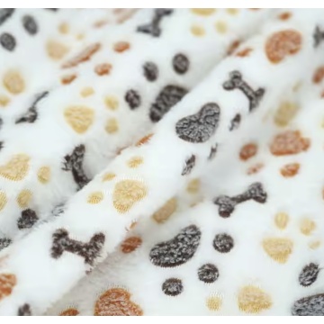 ナイトガウン用のプリントポリエステルコーラルフリースファブリック