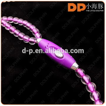 New fashion in-ear pearl beads necklace earphone/headphone with Mic for mobile phone