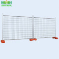 Welded galvanized temporary fence