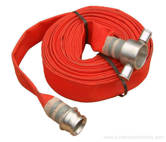 different sizes and colors canvas fire fighting hose