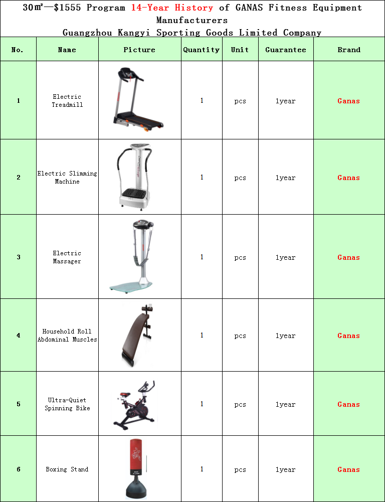 30㎡-$1555 Gym Design Solution