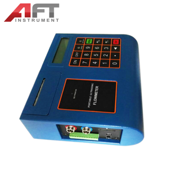Wall-Mounted Ultrasonic Flowmeter RS485 Multi-Pulse Portable Water Flow Meter for Rivers
