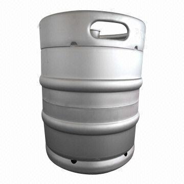 European 50L Beer Keg, Made of Stainless Steel, Container