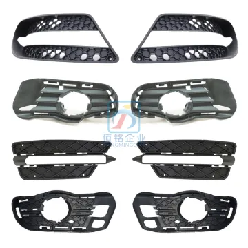 Black Fog Lamp Cover Grill for Mercedes-Benz C Class W204 OEM 2048850053