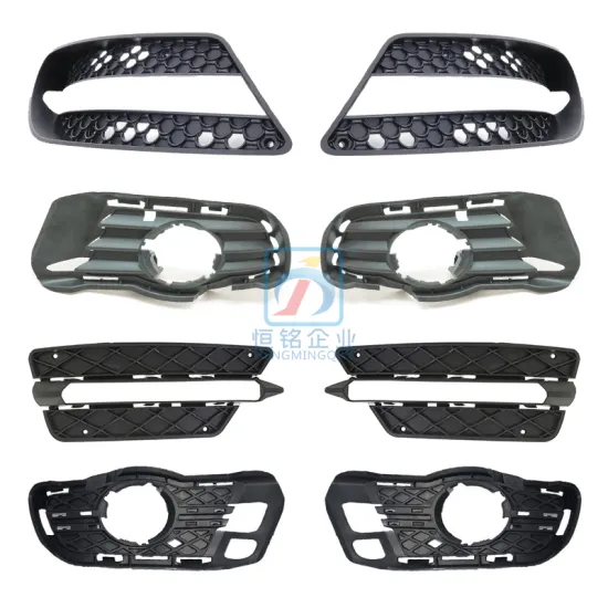 Black Fog Lamp Cover Grill for Mercedes-Benz C Class W204 OEM 2048850053