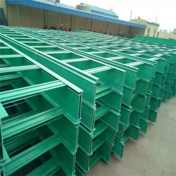 Durable plastic ladder cable management