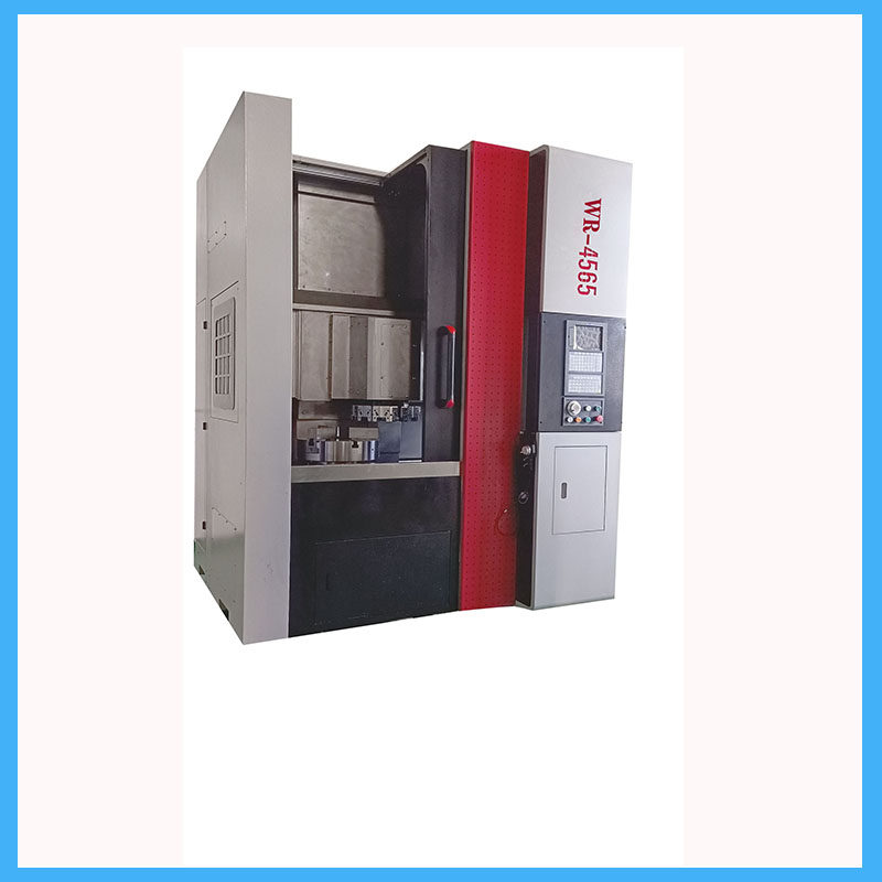 Máquina automática de taladrado vertical y roscado