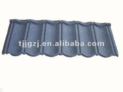 Stone coated tile
