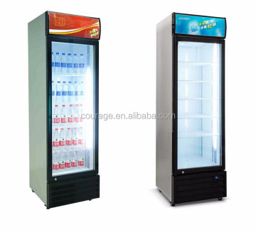 Commercial Beverage Display Showcase: 250 200L Swing Doors Upright