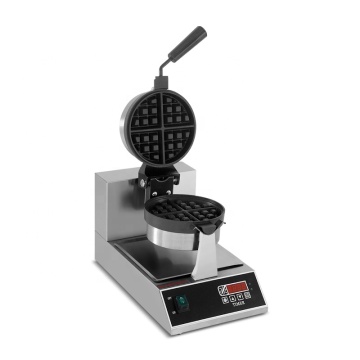 Ticari kullanım için paslanmaz çelik 650W endüstriyel waffle makinesi