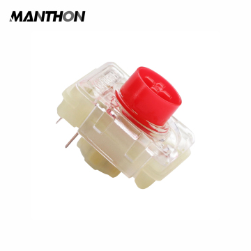 MX Low Profile RGB Silver/Red Switch Thinner Key Switch Custom Mechanical Keyboard Cherry Switches