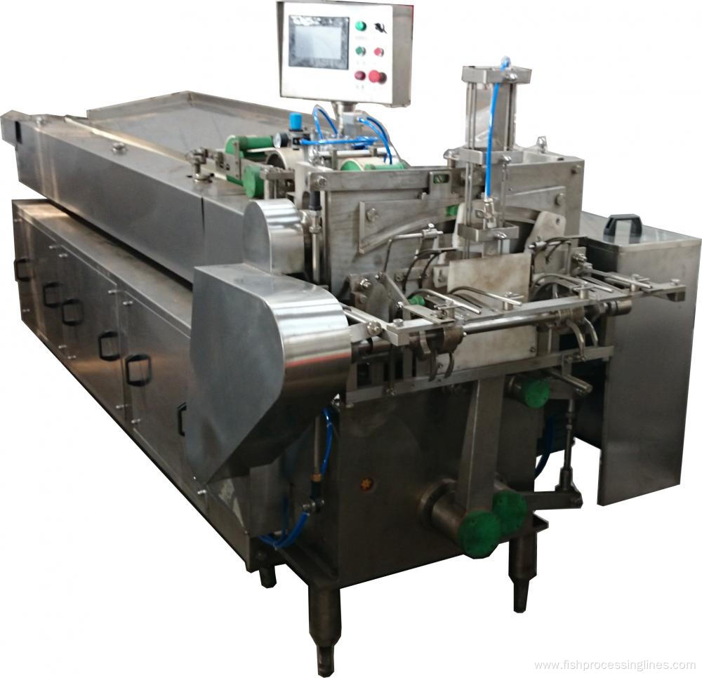 Canned production line for tuna processing fish canning