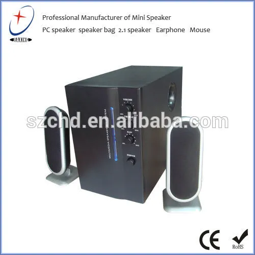 loud sound portable multi-media bass speaker for computer VCD/DVD MUSIC PLAYER