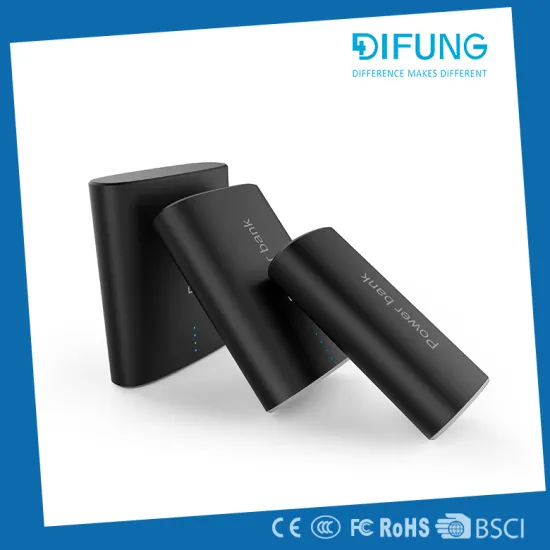 2017 Fashionable design disposable power banks 5000mah portable charger