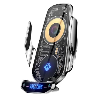 Portable D8 Universal Wireless Charging Car Clip Holder