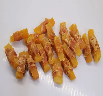 Natural Duck and Sweet Potato Chews for Teething Pups - Tooth Healthy Pet Snack