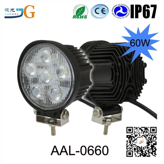 High Performer Spot& Flood Led Working Lamps,12V 5.5Inch 60W Spot Flood Led Work Light