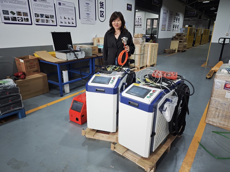 Chongqing Chuke Intelligent Machinery & Equipment Co., Ltd. Ships Two 3000W Handheld Laser Welding Machines to Motorcycle Exhaust Pipe Manufacturer