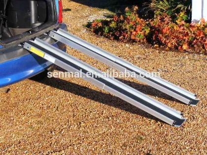 Aluminium telescopic wheelchair ramps scooter ramp