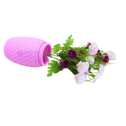 Silicone vase of flower