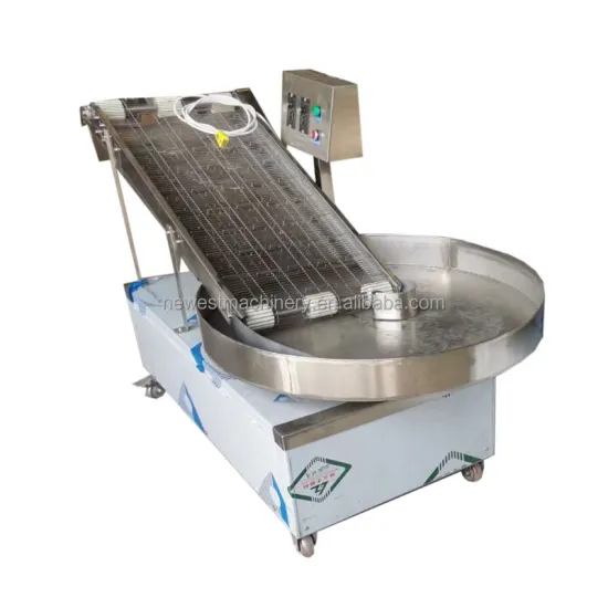 Automatic Shrimp Fish Chicken Batter Rotating Table Breading Machine