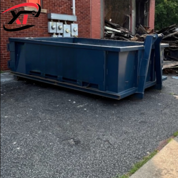 Custom Heavy-Duty Hook Lift Dumpster for Waste Management - Animal-Proof