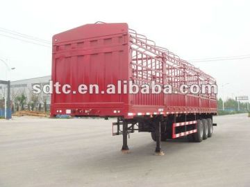 export 3 axles trailer 20feet or 40 feet