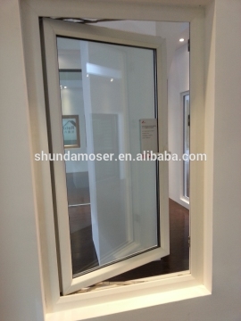 High quality UPVC double glazed outward opening window