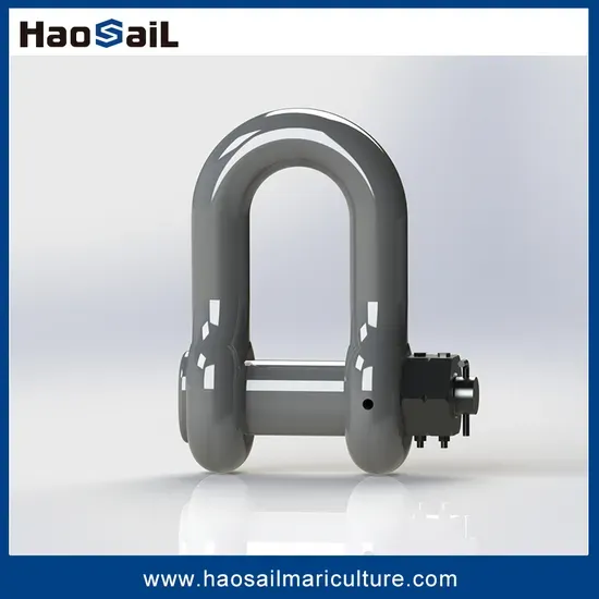 Corrosion-Resistant High-Fatigue LTM D-Type Mooring Shackle for Marine Hardware Connection