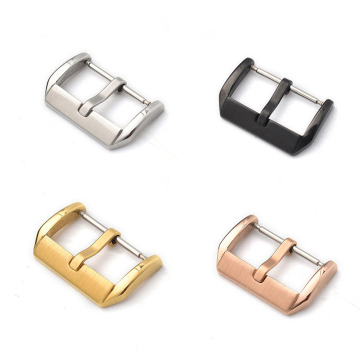 Wholesale 304 Stainless Steel Pin Watch Buckle Sizes: 10mm-20mm