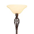 Black American upside-down lamp