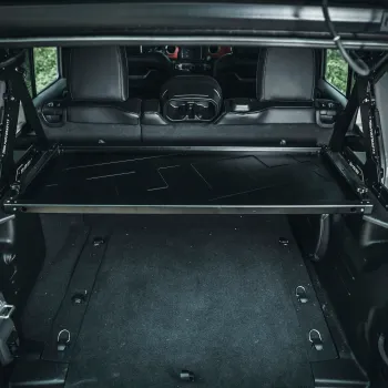 Aluminum Alloy Car Interior Cargo Rack and Accessories Set for Jeep Wrangler JL