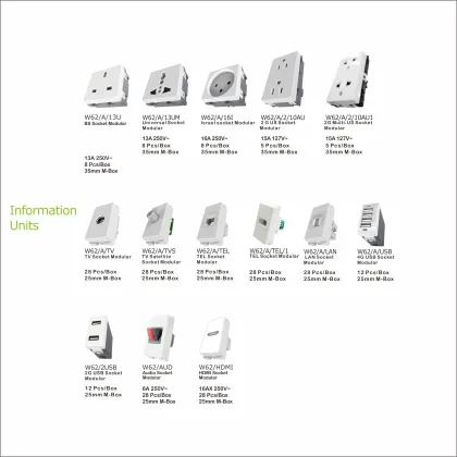 Euro-American Socket Outlet Modular luxury