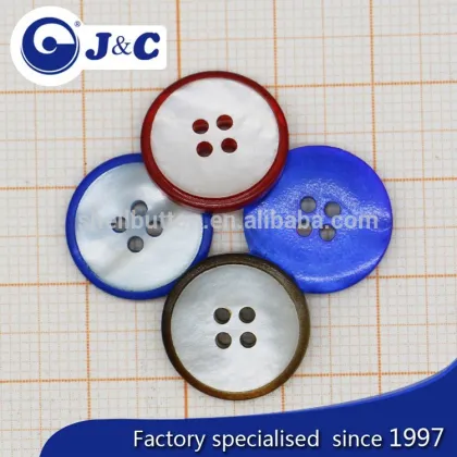 spraying river shell button match pantone color