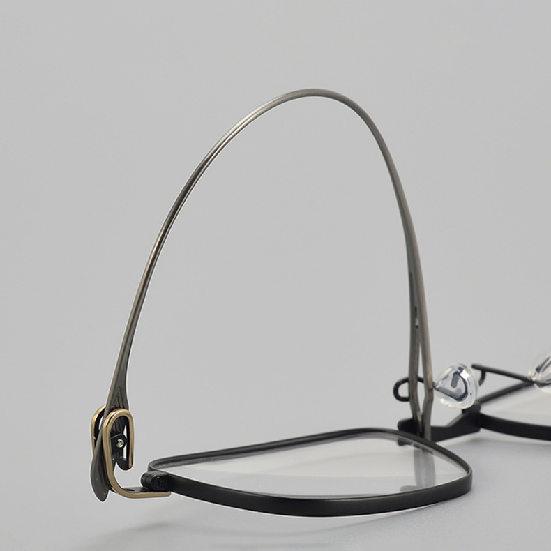 Square Ultra-Light Titanium Eyeglasses Frame