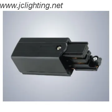 Track accessories for 3-Phase track power end