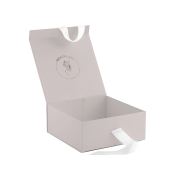 Custom Luxury Handbag Gift Boxes with Logo - Book Shape Hand Bag Packaging
