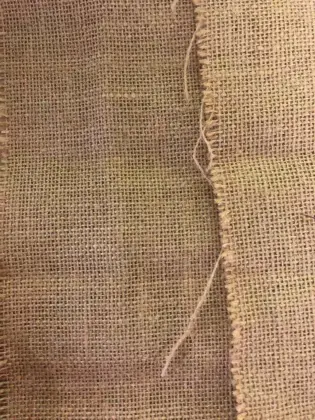 Jute Cushion Table Cloth Fabric