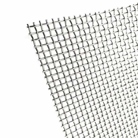 3x3 Crimped Wire Mesh 304 SS 316 Net Woven Stainless Steel Mesh